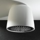 Soffione doccia Bonzo Cup in Luxolid colorato per installazione a soffitto adatto ad ambienti bagno moderni