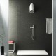 Ergonomico Soffione doccia Estro Soft per installazione a parete in Luxolid disponibile in vari colori