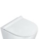 Sedile Wc Bianco lucido soft-close plus in resina inalterabile Catalano cod. 5V45STP00