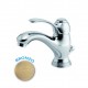 Miscelatore lavabo in ottone bronzato anticato Eurorama Serie Dodo stile retrò