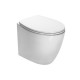 Sanitari Catalano Velis 57  Vaso con Scarico Traslato art. 1VPT5700 + Bidet art. 1BI57N00 con kit fissaggio nascosto a parete