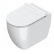 Vaso Filo muro Senza Brida art. 1VPS54R00 Sfera 54 NewFlush Catalano Bianco Lucido