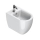 Sanitari Catalano Sfera 54  Vaso senza brida New Flush art. 1VPS54R00 + Bidet art. 1BIS54R00 con kit fissaggio nascosto a parete