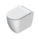 Sanitari Catalano Sfera 54  Vaso senza brida New Flush art. 1VPS54R00 + Bidet art. 1BIS54R00 Bianco Satinato