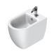 Sanitari Catalano Sfera 54  Vaso senza brida New Flush art. 1VPS54R00 + Bidet art. 1BIS54R00 Bianco Satinato