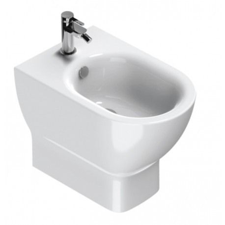 Bidet Sfera Eco 54 Bianco Lucido art. 1BIS54ECO00 Catalano con kit fissaggio nascosto a parete