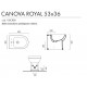 Bidet Canova Royal 53 Catalano 1BICR00