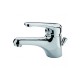 Paffoni Serie Pegaso Miscelatori Lavabo e Bidet con Piletta Salterello + Incasso Doccia in Ottone Cromo Lucido