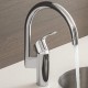 Grohe Eurosmart New Miscelatore Monocomando A Bocca Alta per Lavello, Argento (Cromo) cod. 33202002