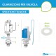 Guarnizione per valvola pneumatica articolo 42310 Ricambio Originale Grohe