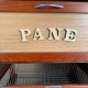 CARRELLO Legno PortaPane Ciliegio Faggio