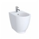 Sanitari Acanto Pozzi Ginori Vaso senza brida rimfree con coprivaso ammortizzato + Bidet in ceramica bianco lucido