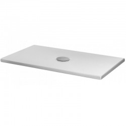 Su Misura Piatto Doccia Uniko 70 x 155 H 3 cm Azzurra Ceramica con Piletta Inclusa