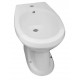 Bidet Lucy distanziato da parete in Ceramica Bianca