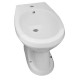 Sanitari Lucy distanziati da muro Vaso + Bidet in Ceramica Bianca