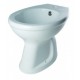 Bidet Artic distanziato da parete in Ceramica Bianca