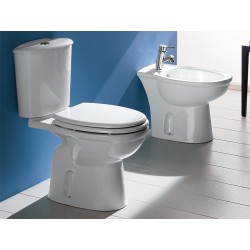 Vaso con Cassetta Monoblocco e Bidet Karla Rak