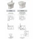 Vaso e Bidet Resort Rimless Rak 