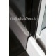 Box Doccia Scorrevole Cristallo 6 mm Profilo Cromo Altezza 190 cm