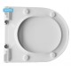 Sedile Wc Rak Resort Soft Close in Termoindurente Bianco mod. Originale