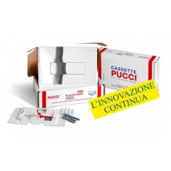 Kit completo Pucci Placca Cromata Telaio/Sportello per sostituzione placche sara già installate