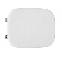 Sedile wc per Dolomite vaso Rio2 con cerniere cromate ad espansione