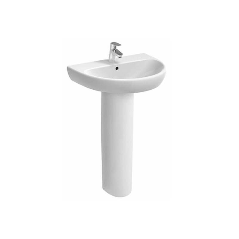Lavabo piccolo, montaggio a parete, piccolo lavabo in ceramica, bianco,  34,5 cm x 28 cm, ovale semicerchio