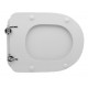 Sedile wc per Cielo vaso Smile 48 con cerniere cromate regolabili