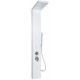 Colonna Doccia Manhattan Metaform in Acciaio Inox Bianco Opaco (White)