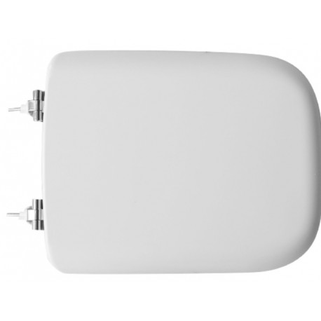 Sedile wc per Europa vaso Serie Point con cerniera obliqua avvitabile dal basso