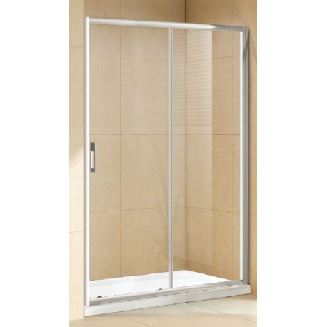 Box Doccia Scorrevole Cristallo 6 mm Profilo Cromo Altezza 190 cm