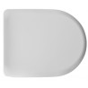 Sedile wc per Ceramica Globo vaso Serie Alia Nuovo con cerniera cromata avvitabile dal basso