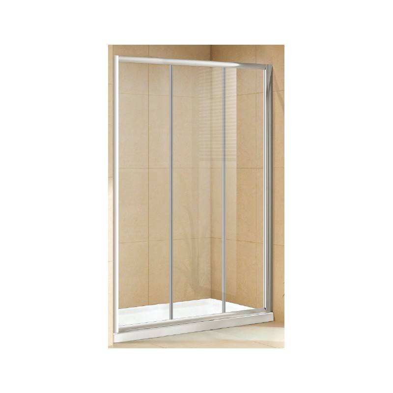 Box doccia scorrevole da 120 cm con parete fissa vendita online ... Box doccia 3 lati vendita