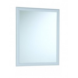 Specchio Decorativo Con Cornice In ABS bianca L.40xH.50 cm