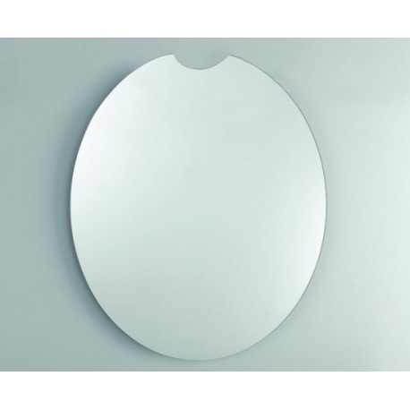 Unica Misura cm 60x70h Specchio da Bagno Filo Lucido a vetro molato 3 mm con telaio mod. Venere