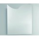 Unica Misura cm 60x70h Specchio da Bagno Filo Lucido a vetro molato 3 mm con telaio mod. Venere3