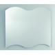 Unica Misura cm 60x70h Specchio da Bagno Filo Lucido a vetro molato 3 mm con telaio mod. Venere4