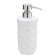 Set bagno 4 accessori in ceramica bianca Linea Florida