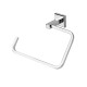 Braccio Portasalviette Ad Anello Dimensioni 20 X 6,5 Cm cromo Gedy mod. Colorado
