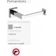 Porta Rotolo Acciaio inox e Cromall® A Muro Per Bagno Gedy mod. Colorado