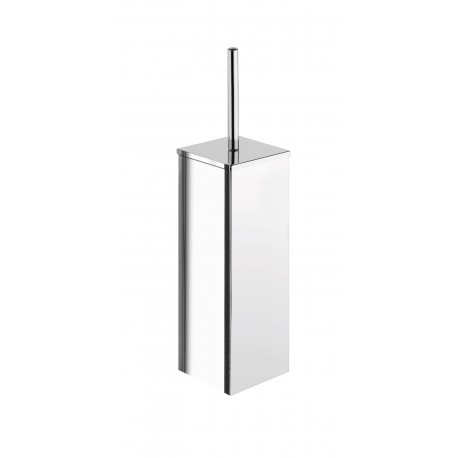 Scopino WC d’appoggio con ciuffo in setole Acciaio inox Gedy mod. Colorado