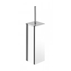 Scopino WC d’appoggio con ciuffo in setole Acciaio inox Gedy mod. Kansas