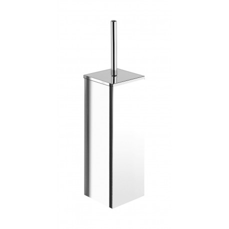 Scopino WC d’appoggio con ciuffo in setole Acciaio inox Gedy mod. Kansas