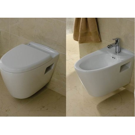 Vaso e Bidet Sospesi Venice Rak