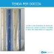 Tenda per doccia in materiale vinile 120 x 200h cm