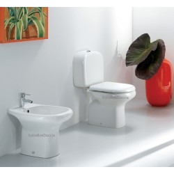 Vaso con Cassetta Monoblocco e Bidet Orient Rak