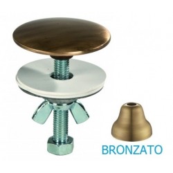 Tappo copriforo bronzato