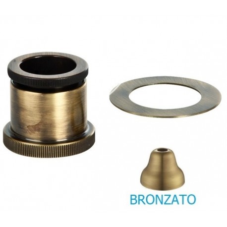 Kit blocco per batteria catis in ottone bronzato