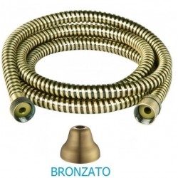 Flessibile per doccia o vasca bronzato