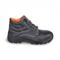 Scarpa Alta Beta in Pelle idrorepellente Nera N°39 Modello Easy con rapido sfilamento